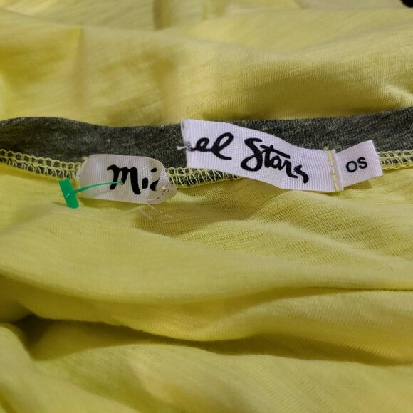 Michael Stars V Neck Supima Long Sleeve T Shirt OS - Picture 5 of 6